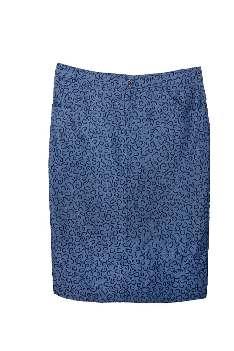 FALDA TENCEL ESTAMPADA